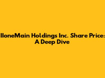 IIoneMain Holdings Inc. Share Price: A Deep Dive